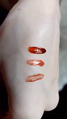 reviewลิปหมี ลิปกลอส ฉ่ำวาว ติดทนนาน กันน้ำ ลิปสติก Cappuvini Bear gloss Lip comment 4
