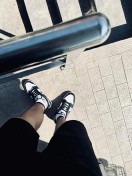 review ยิงจริง Nike SB Dunk low white black ของแท้100รองเท้าผ้าใบ รองเท้า รองเท้าวิ่ง รองเท้า nike comment 4