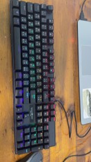 reviewคีย์บอร์ดเกมมิ่ง Tsunami Outemu MK 02 Ver 2022 104 Keys Mechanical gaming keyboard ประกันสินค้า 2 ปี  comment 2