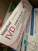 reviewชุดตรวจโควิด ATK Self Test Gica   2in1 📢ส่งตรงจากบริษัท📢 ตรวจน้ำลายและจมูก Antigen Test Kit comment 1