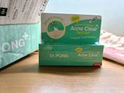 reviewDr.PONG 28H Whitening drone acne clear spot gel เจลแต้มสิว Niacinamide ZincPCA BHA ทดสอบ clinical efficacy ในคนจริง comment 3