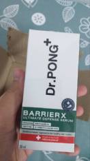 reviewDr.PONG BarrierX ultimate defense serum เซรั่มเสริมชั้นผิวให้แข็งแรง skin barrier Ceramide Niacinamide comment 1