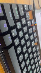 reviewคีย์บอร์ดเกมมิ่ง Tsunami Outemu MK 02 Ver 2022 104 Keys Mechanical gaming keyboard ประกันสินค้า 2 ปี  comment 3