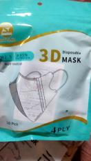 reviewร้านแนะนำFACE MASK พร้อมส่ง หน้ากากอนามัย 3D Mask แมส แพค 10 ชิ้น comment 5