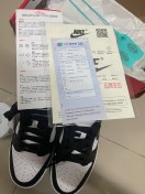 review ยิงจริง Nike SB Dunk low white black ของแท้100รองเท้าผ้าใบ รองเท้า รองเท้าวิ่ง รองเท้า nike comment 4