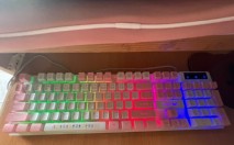 reviewร้านแนะนำShiZhua คีย์บอร์ด LED คีบอร์ดเกมมิ่ง ภาษาไทย USB Keyboard ไฟรุ้ง 7 สี สองเวอร์ชั่น อังกฤษไทยThai versionA 058 comment 2