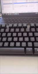 review Theshyซื้อ1แถม1 Gaming Keyboard คีย์บอร์ดภาษาไทย พร้อมไฟ LED สีรุ้ง 4 ดวง แป้นพิมพ์ภาษาไทย คีย์บอร์ดเกมมิ่ง พร้อมไฟ comment 4