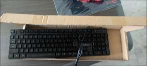 review Theshyซื้อ1แถม1 Gaming Keyboard คีย์บอร์ดภาษาไทย พร้อมไฟ LED สีรุ้ง 4 ดวง แป้นพิมพ์ภาษาไทย คีย์บอร์ดเกมมิ่ง พร้อมไฟ comment 2