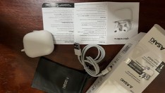 reviewAsaki Bluetooth Earphone หูฟังบลูทูธ หูฟังไร้สาย พร้อมกล่องชาร์จ TWS BT5 0 เบสหนัก รุ่น AK PODS3รับประกัน 1 ปี comment 2