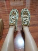 reviewพร้อมส่ง รองเท้าแตะ KEEN รองเท้ารัดส้น ชาย หญิง รองเท้าเดินป่า size 36 45 สวย ใส่สบาย comment 4