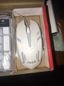 reviewร้านแนะนำ ส่งเร็วOker KeyboardMouse KM 6120 คีบอร์ด ไฟทะลุตัวอักษร ชุด เม้าส์คีย์บอร์ด DM 6120 comment 3