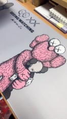 reviewร้านแนะนำแผ่นรองเมาส์ Kaws Mouse Pad เกมมิ่ง ขนาดใหญ่ 80 x 30 x 0 3 ซม แผ่นรองเมาส์ เย็บขอบ ความหนา 0 3 ซม30มม  comment 1
