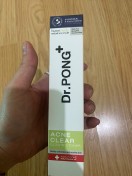 reviewDr.PONG Acne Clear Glowing Toner โทนเนอร์สำหรับคนเป็นสิว Tea tree oil - Niacinamide - BHA - ZincPCA comment 1