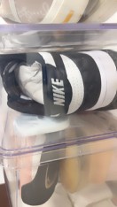 review ยิงจริง Nike SB Dunk low white black ของแท้100รองเท้าผ้าใบ รองเท้า รองเท้าวิ่ง รองเท้า nike comment 4