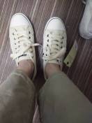 reviewMc Jeans รองเท้าผ้าใบ กันน้ำ สีครีมอ๊อฟไวท์ พร้อมเชือกรองเท้า 2 สี ทรงสวย สามารถใส่ได้ทั้งชายและหญิง M09Z015 comment 3