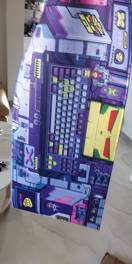 reviewร้านแนะนำ ค่าส่งถูก แผ่นรองเมาส์ Desk Mat Gaming Mousepad แผ่นใหญ่ ขนาด 80x30 cm แผ่นรองเมาส์เกมมิ่งแผ่นรองเม้าส์  comment 2