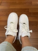 review2 2 ลดอีก 200 ใส่ MS200FEB พร้อมส่ง ของแท้100Nike Air Force 1 '07 TRIPLE WHITE comment 4