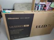 review โค้ดพิเศษHISE22M12 Pre order ของเข้า 6 ก พ Hisense TV ทีวี 55 นิ้ว 4K ULED QLED VIDAA U5 Smart TV NetflixYoutubeMEMC 60HZ Wifi 2 45 Ghz DVB T2USB2 0HDMI AV รุ่น 55EU6H comment 1