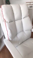 reviewร้านแนะนำ Gaming Chairรุ่น YT 211 เก้าอี้เกมมิ่ง สำหรับเล่นเกมส์หรือทำงาน ปรับเอนได้ รุ่นนี้ไม่มีโลโก้นะจ๊ะล้อดำล้วน comment 5