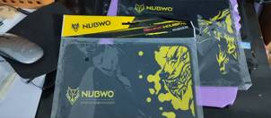 reviewร้านแนะนำแผ่นรองเมาส์ Nubwo Mouse Pad รวม 6 ลาย comment 1