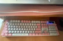 reviewร้านแนะนำShiZhua คีย์บอร์ด LED คีบอร์ดเกมมิ่ง ภาษาไทย USB Keyboard ไฟรุ้ง 7 สี สองเวอร์ชั่น อังกฤษไทยThai versionA 058 comment 1