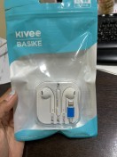 reviewKIVEE หูฟัง หูฟังอินเอียร i Phone แบบมีสาย หูฟัง 3 5mm Jack for Samsung Oppo HUAWEI หูฟังใช้สาย ของแท้100 earphone comment 1