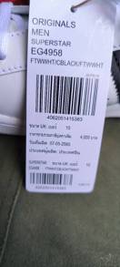 reviewAdidas Collection อาดิดาส รองเท้าผ้าใบ รองเท้าลำลอง OG M Shoe Superstar รุ่น EG4958EG4960 4000  comment 2