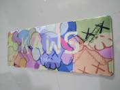 reviewร้านแนะนำแผ่นรองเมาส์ Kaws Mouse Pad เกมมิ่ง ขนาดใหญ่ 80 x 30 x 0 3 ซม แผ่นรองเมาส์ เย็บขอบ ความหนา 0 3 ซม30มม  comment 4