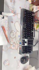 reviewร้านแนะนำMO X แผ่นรองเม้าส์ ลายการ์ตูน ขนาด 80x30 แผนรองเมาส์ยางพารา มีกันลื่น Mouse pad แผ่นรองเมาส์เกมมิ่ง comment 1