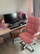 reviewร้านแนะนำ Gaming Chairรุ่น YT 211 เก้าอี้เกมมิ่ง สำหรับเล่นเกมส์หรือทำงาน ปรับเอนได้ รุ่นนี้ไม่มีโลโก้นะจ๊ะล้อดำล้วน comment 2