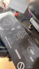 reviewร้านแนะนำแผ่นรองเมาส์ Kaws Mouse Pad เกมมิ่ง ขนาดใหญ่ 80 x 30 x 0 3 ซม แผ่นรองเมาส์ เย็บขอบ ความหนา 0 3 ซม30มม  comment 1