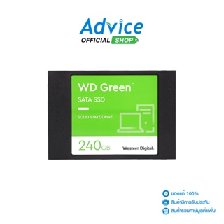 WD SSD เอสเอสดี SATA  240 GB  GREEN (WDS240G3G0A)