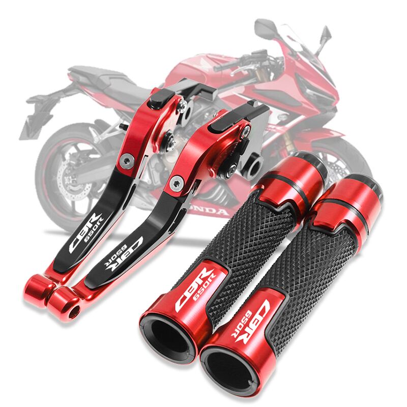 ก้านเบรกคลัทช์ อลูมิเนียม มือครัช CNC ปรับได้ FOR HONDA CBR650R CBR 650R CBR 650 R 2018-2023 ปลอกแฮนด์มอเตอร์ไซค์  อะไหล่มอเตอร์ไซค์