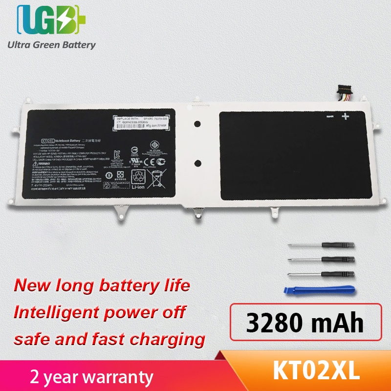 Original KT02XL แบตเตอรี่สำหรับ HP HSTNN-I19X HSTNN-IB6F 753330-1B1 753330-421 753330-1C1 753704-005