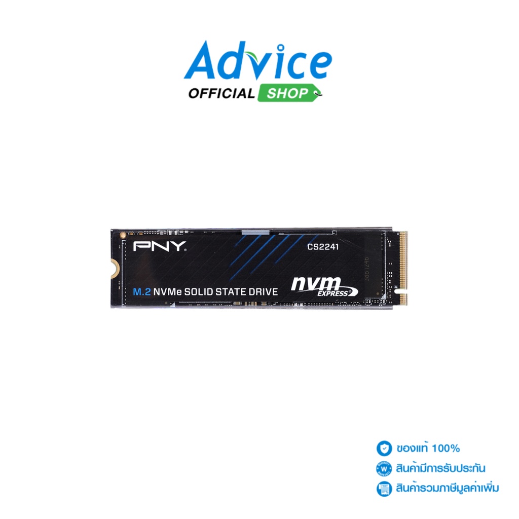PNY  500 GB SSD M.2 PCIe 4.0 CS2241 (M280CS2241-500-CL) - A0148723 - A0148723