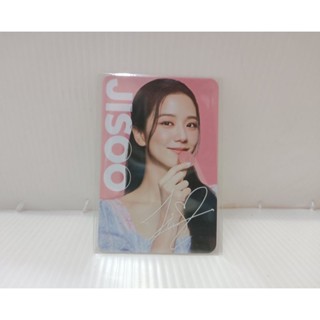 การ์ดoreo blackpink ของแท้ JISOO 01