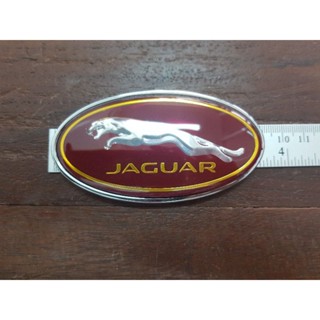 Logo jaguar แบบติดกาว ขนาด9cm