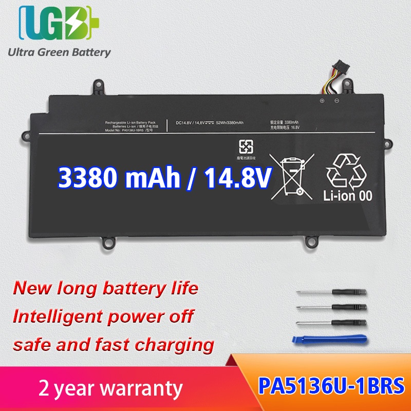 Original PA5136U-1BRS Battery สำหรับ Toshiba Portege Z30 Z30-A Z30-AK04S Z30-A1301 Z30-B K10M Z30-C 