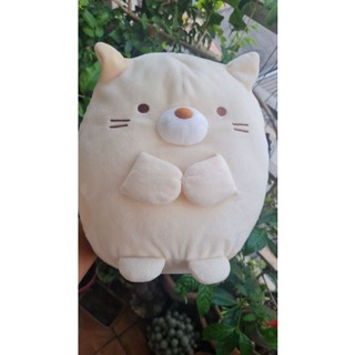 ตุ๊กตาซูมิโกะ Sumikko Gurashi neko งาน San - x ก้นถ่วง สภาพดี นุ่มๆ  น่ารัก