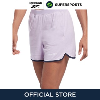 REEBOK Identity กางเกงออกกำลังกายขาสั้นผู้หญิง กางเกงกีฬา กางเกงขาสั้น