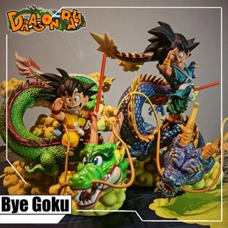 พร้อมส่ง ฟิกเกอร์ PVC รูปปั้น Dragon Ball Z GT Goodbye Son Goku Shenron GK ของเล่น สําหรับเก็บสะสม