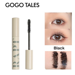 Gogo TALES มาสคาร่า สีดํา กันน้ํา กันเปื้อน ยาว งอน ขนตา แต่งตา แต่งหน้า นักเรียน มาสคาร่าเริ่มต้น ธรรมชาติ