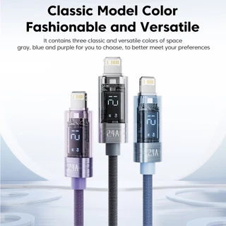 Toocki 100W สายเคเบิล Type C เป็น Type C PD 3.0 QC 4.0 ชาร์จเร็ว USB C เป็น USB C สําหรับ Xiaomi Samsung Type C สายเคเบิล