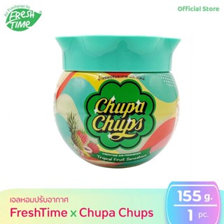 FreshTime X Chupa Chups น้ำหอมปรับอากาศ เฟรชไทม์  กลิ่นทรอปิคอล ฟรุ๊ต เซนเซชั่น TROPICAL FRUIT SENSATION  155g