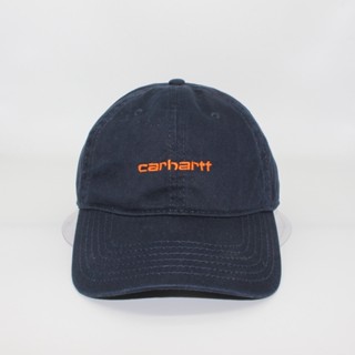 หมวกเบสบอล Carhartt ปักผ้าฝ้ายหมวกแหลมปรับได้