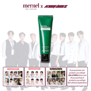 Ateez x mernel PoreCica Water Bomb Cream 50ml | A or B card gift Dispatch Randomly