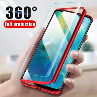 [ส่งจากไทย] Case Vivo Y81 / Y81i เคสวี เคสประกบหน้าหลัง แถมฟิล์มกระจก1ชิ้น เคสแข็ง เคสประกบ 360 องศา