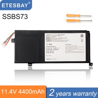 ETESBAY SSBS73 4400MAh 50.16WH แบตเตอรี่แล็ปท็อปสำหรับ Mechrevo S1 S2 Pro-01 Pro-02ชุด MX350 LDW19050065 SWIN-GGRTTF01