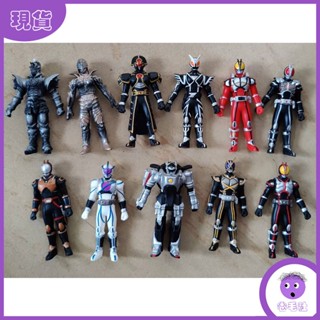 ♂Curly Society Bandai Kamen Rider Box Egg Food ของเล่นตุ๊กตายางนุ่ม 10 ซม. FAIZ Caesar Emperor