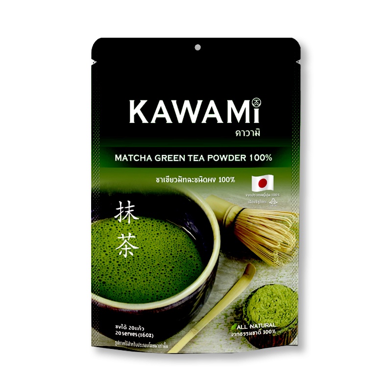 คาวามิ มัทฉะ 100% 100 กรัมKawami Matcha 100% 100 g
